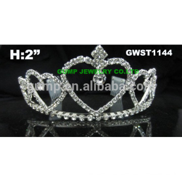 hot selling crystal pageant tiara crown